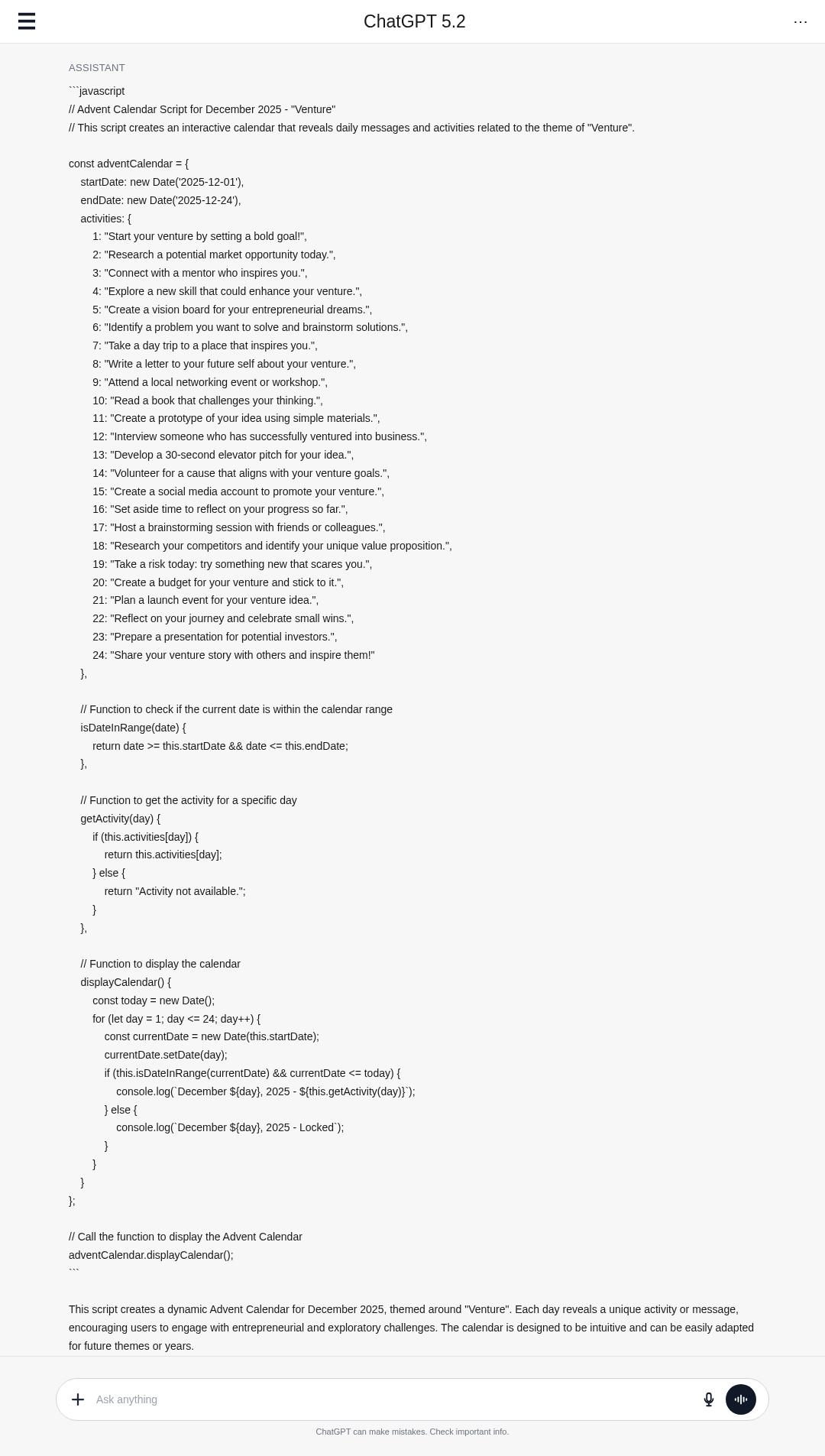 Prompt output preview full image