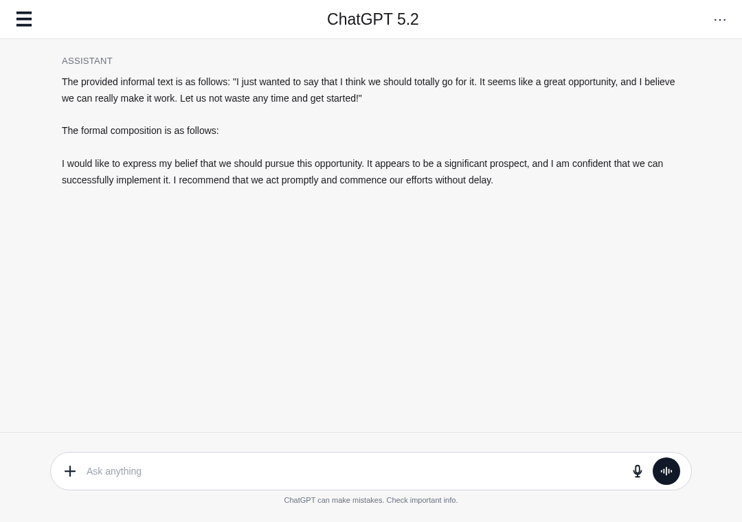 Prompt output preview